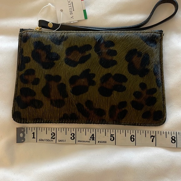A. Bellucci Leopard Print Wristlet - NWT - Picture 2 of 6